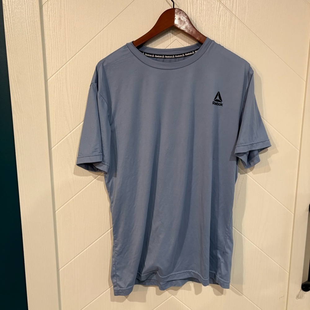 Reebok‎ Men's Slate Blue Short Sleeve Tee